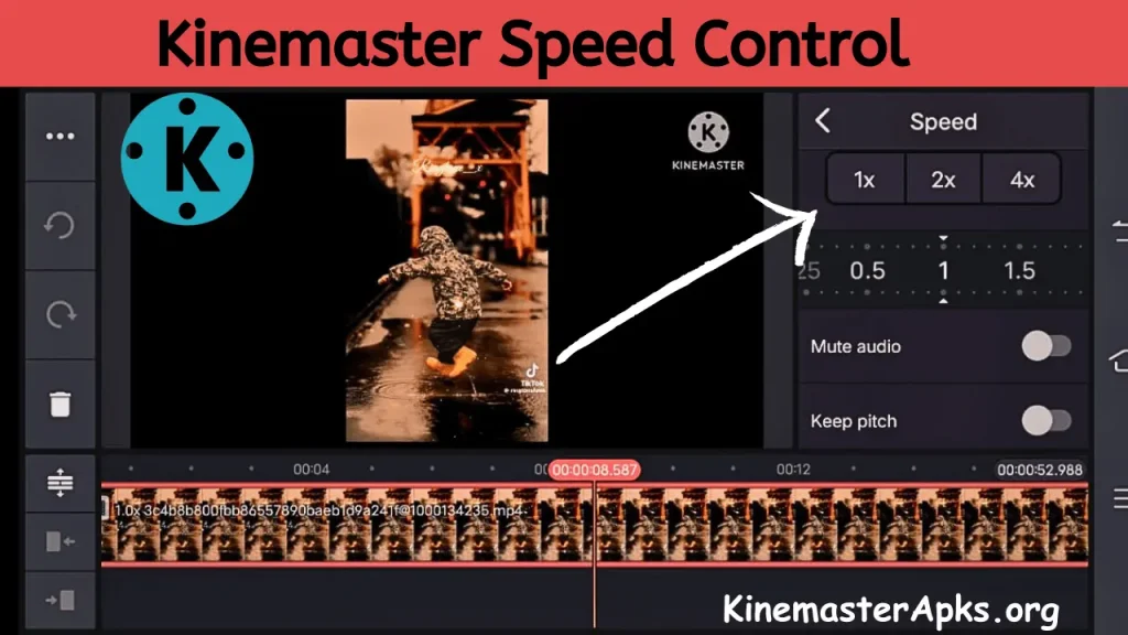 Kinemaster speed control download