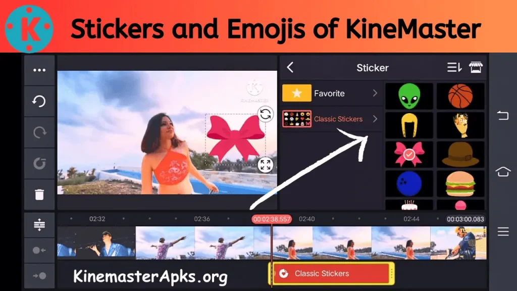 Kinemaster stickers and emojis download